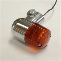 CGC ウインカーランプ 160型 丸 2個 バレル研磨仕上げ/アンバー