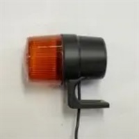 CGC ウインカーランプ 180型 丸 2個 黒塗装仕上げ/アンバー