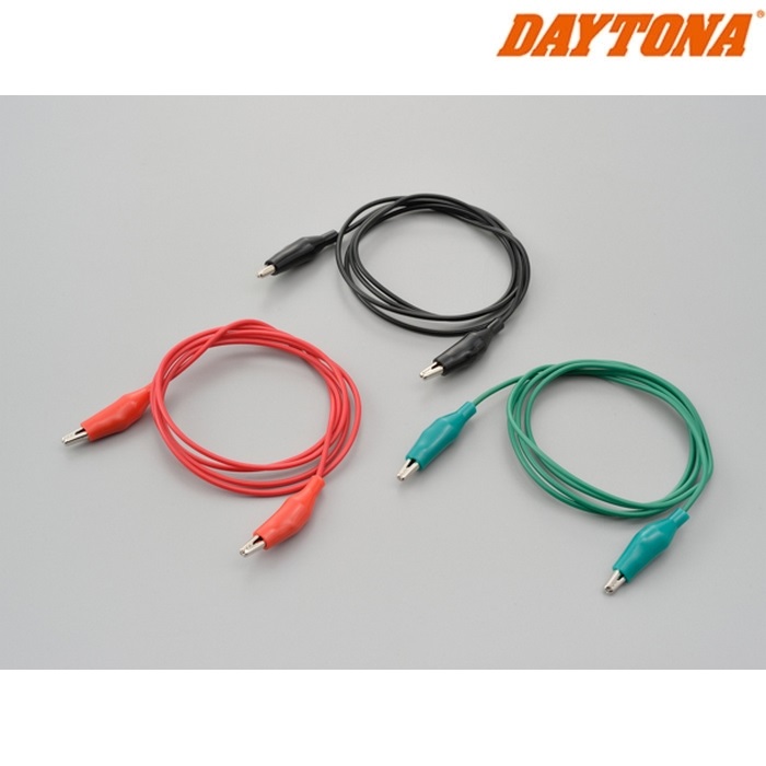 DAYTONA 簡易通電確認ハーネスセット 1000mm 16924｜端子