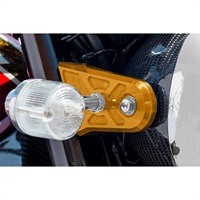 ハニカムライトステーカバー（汎用ウインカー対応）マリーゴールド Z900RS