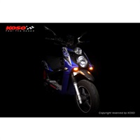 KOSO LEDフロントウインカーキット 【BWS125/オレンジ】