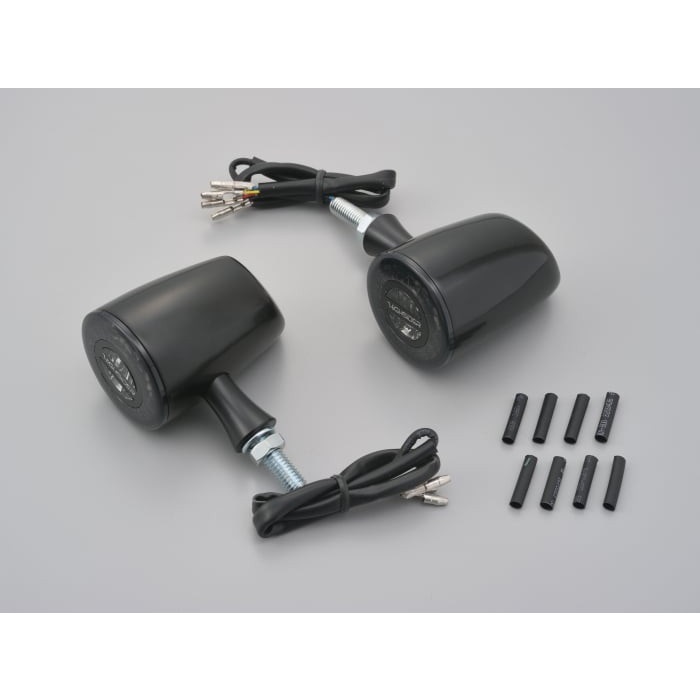 HIGHSIDER ロケット・クラシック テールランプ一体リアウインカー(マットブラック)