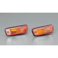 ウインカーランプ カタナ カウル アンバー 12v23w 2個セット
