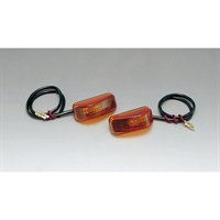 ウインカーランプ KW01 カウル アンバー 12V10W 2個セット