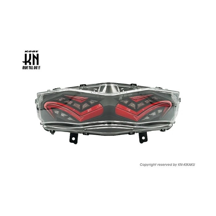 シグナスx 4型 テールランプ LEDテールアッセン【シグナスX4型/国内/台湾仕様】レッド｜汎用