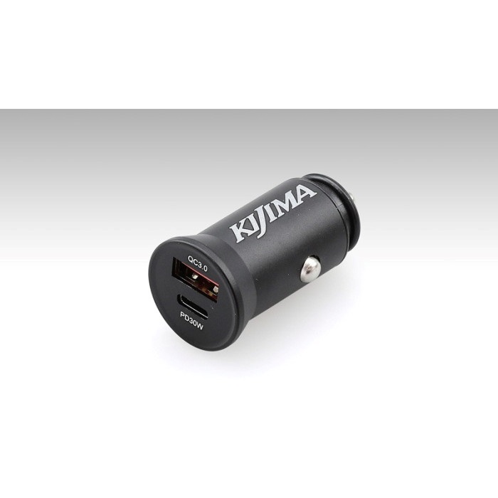 USB変換アダプタ― シガーソケット→USB TYPE-C＆TYPE-A｜USB電源・外部 