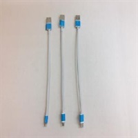 モトプランニング 充電用ショートケーブル ストレートTYPE [(旧)android]