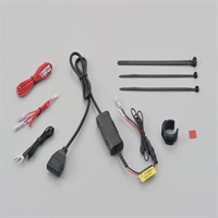 バイク専用電源 メインキー連動 USB1ポート(USB 5V2.4A)