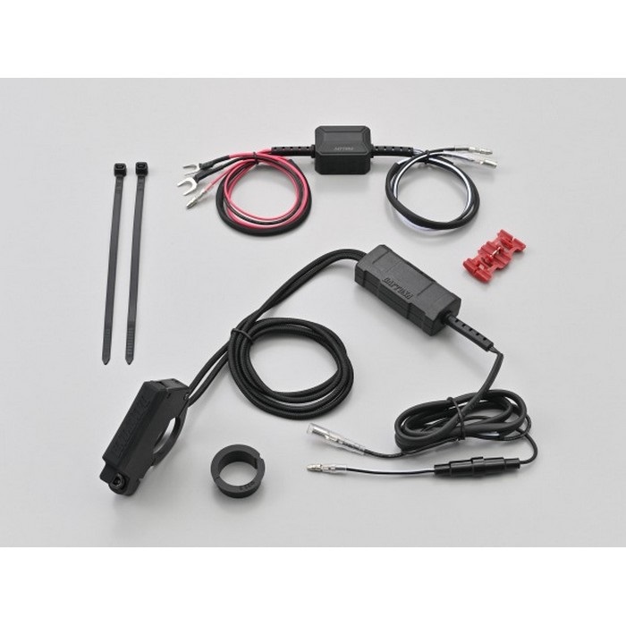 バイク専用電源 スレンダーUSB Type-C+Type-C（PD3.0/PD3.0）2ポート