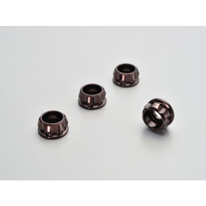 PREMIUM ZONE キャップボルトカラー M6 4個入り 汎用(ブロンズ)