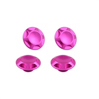 POSH M8ナサキャップボルトカバ- 4pcs PINK