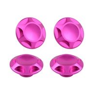 POSH M10ナサキャップボルトカバ- 4pcs PINK