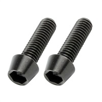 テーパーキャップボルト（ステンレス/ブラック）（2本入）M6X20mm（P-1.0）
