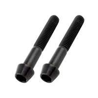 テーパーキャップボルト（ステンレス/ブラック）（2本入）M6X40mm（P-1.0）