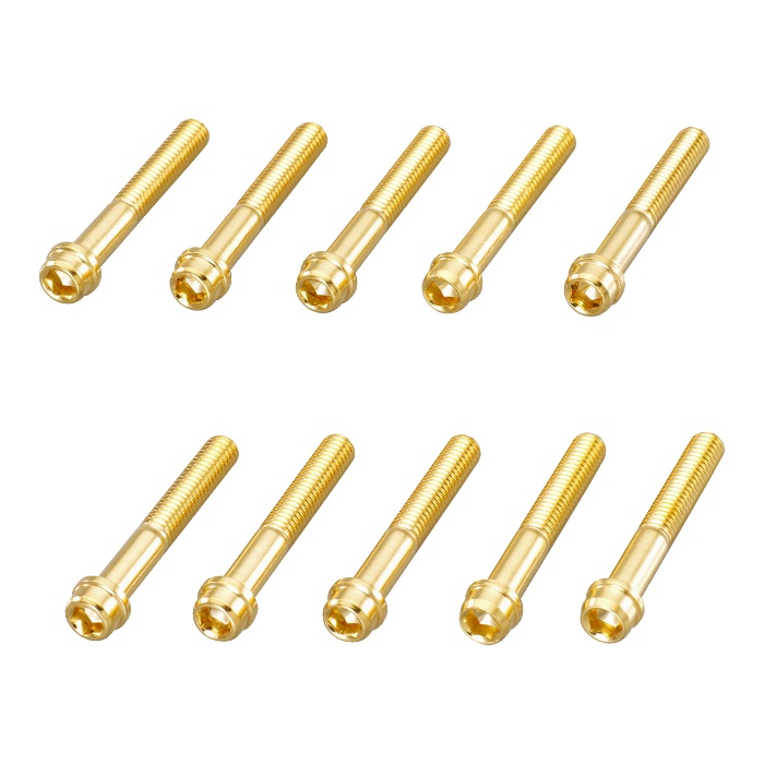 【在庫限り】 ビビッドボルトSET グロム(JC61/JC75)(24K金メッキ)