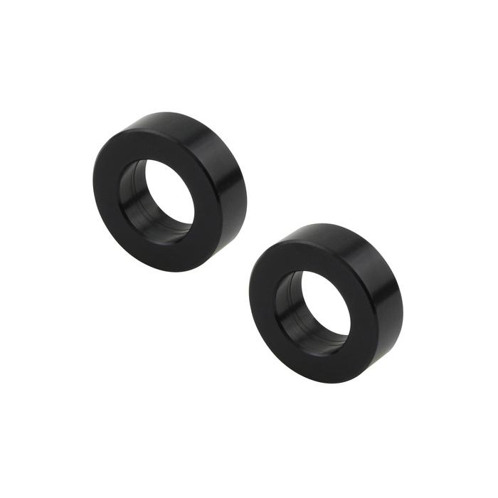 スペシャルカラーセット内径8mm外径15mm厚さt=5mm（2個入り）(ブラック)