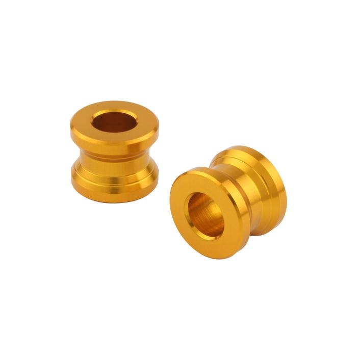アルミカラースプールタイプ 内径M6 厚さT=10mm（2個入り）(ゴールド)
