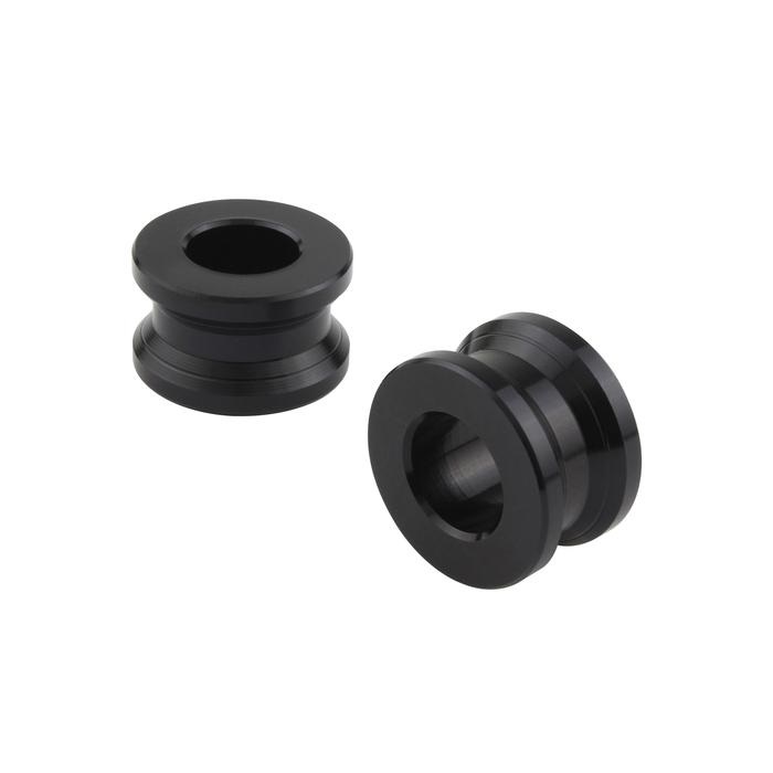 アルミカラースプールタイプ 内径M8 厚さT=10mm（2個入り）(ブラック)