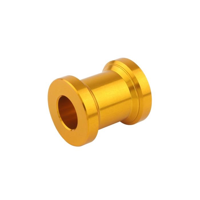 アルミカラースプールタイプ 内径M10 厚さT=25mm（1個入り）(ゴールド)