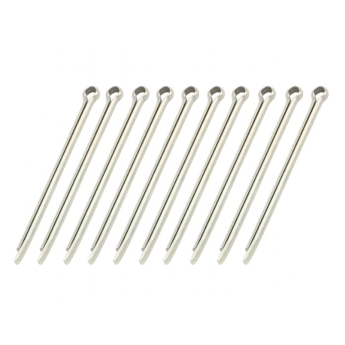 ステンレスコッターピン（割りピン）10本入り 直径2.5mmX40mm｜ステー