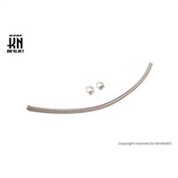 Easyboost メッシュ燃料ホース【内径6mm/長さ450mm】