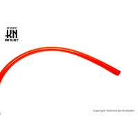 ファッションホース【内径8mm長さ300mm】レッド【切り売り】