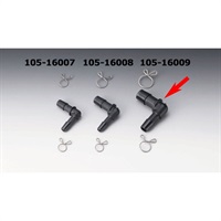コネクター L9→13 ホース内径9→12-13mm ブラック