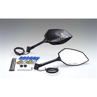 【在庫限り】ミラー TECH07 Wウインカー L/R シャフトマウント