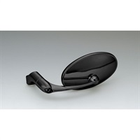 ユーロタイプミラー オーバル ブラック 左右兼用 1個｜ミラー｜の通販