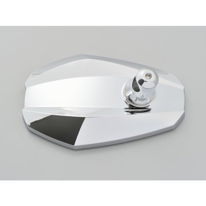 ミラーハウジング EDGE ハイビジミラー ロッドタイプ 補修部品(クローム)