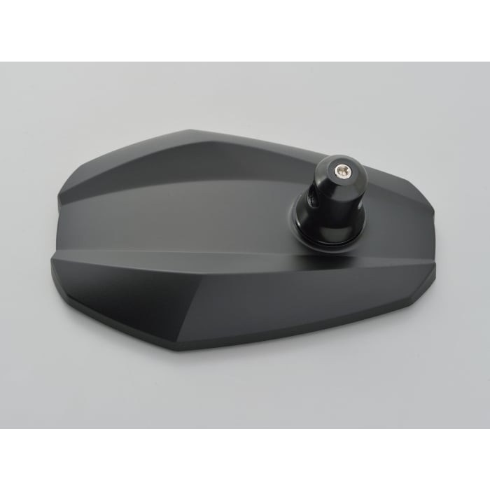 ミラーハウジング EDGE ハイビジミラー ロッドタイプ 補修部品(ブラック)