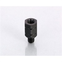 0900-505-00103 ミラーアダプター 汎用 対辺17mm・逆ネジM10→逆ネジM10タイプ ブラック
