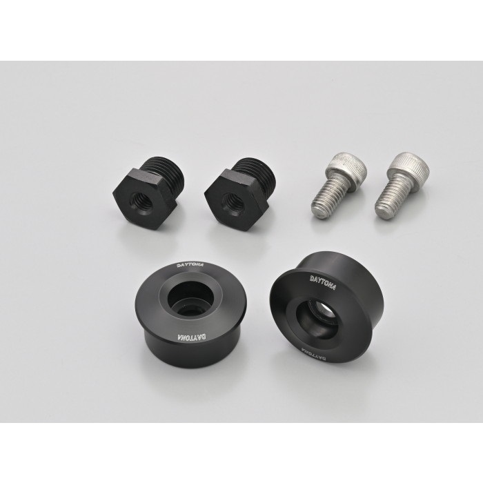 バーエンドミラーアダプター ブラック 車種専用 XSR900 / XSR900 GP 22