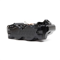 ビレット フロント4P ラジアルキャリパー ブラック