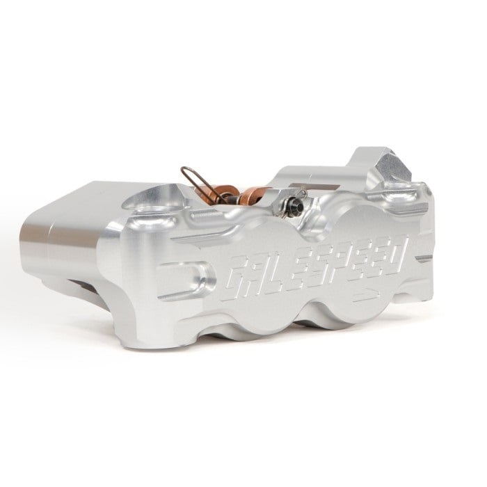 ビレット フロント4P ラジアルキャリパー シルバー((右))