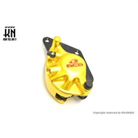 RCB フロントキャリパー【NMAX125/155/AEROX155】1POT/S2Model【ゴールド】