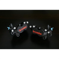 Axial 40mm P4 30/34　Caliper Black with Red Logo “P4-40C”