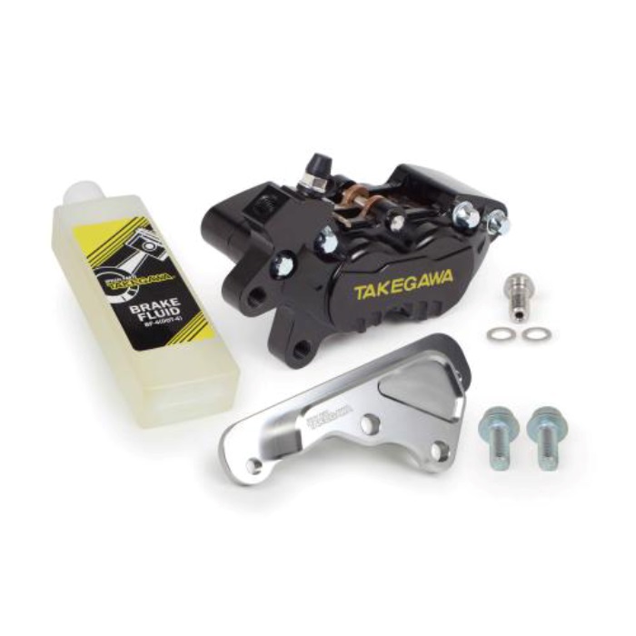 アルミビレット4POTキャリパーフロントセット ブラック ADV150・ADV160