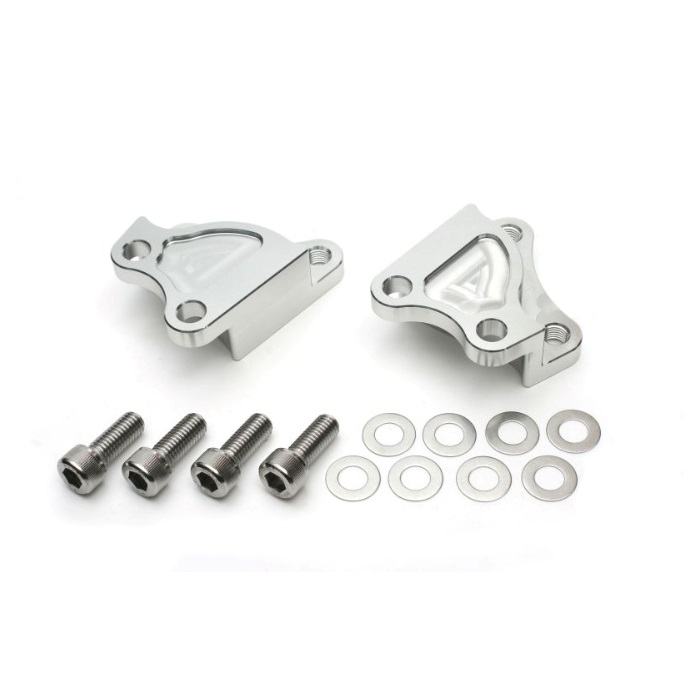 キャリパーサポート(40mmピッチ&STDローター径用) ZEPHYR750/Z750 04等(シルバー)