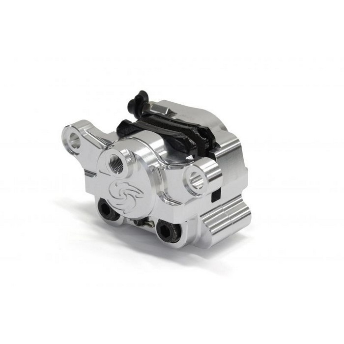 ビレット リア2P アキシャルキャリパー φ34 84mmピッチ(シルバー)