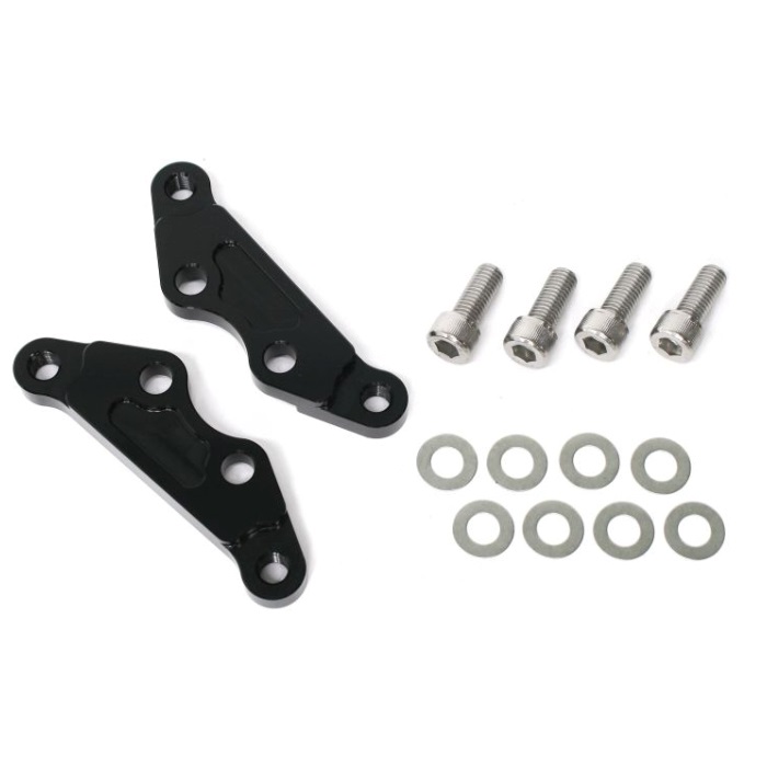 ユ*ン様 brembo キャリパー40mm サポート、ステンバンジョー 、ピン付 キャリパーサポート(brembo 40mmピッチ＆大型ローター径対応) XJR1300