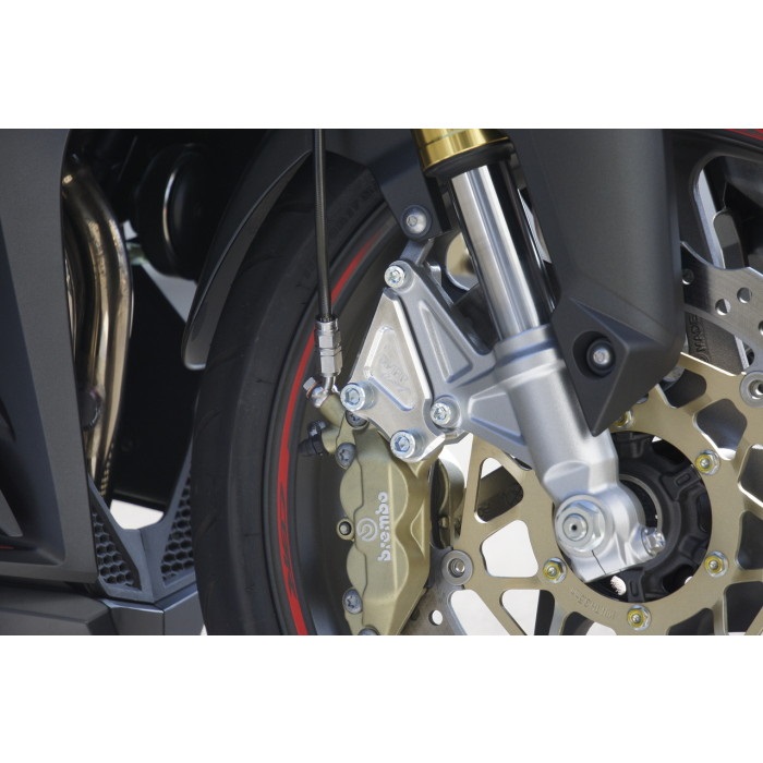【2025A/W新作★送料無料】 Fキャリパーサポート 17-19｜キャリパー CBR250RR ブレンボ4P用 パーツ