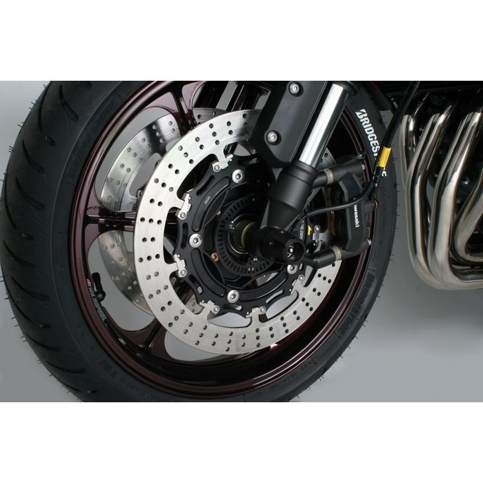 クロスロックディスクローター フロント φ320 T=5.0 Z900RS/CAFE(ABS) 18-25 カスタムサイズ(左)