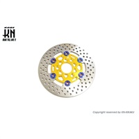 ビッグブレーキディスク【200mm】JOG系 フローティングディスク【ゴールド】