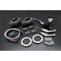 フロントブレーキキット STDローター対応 ダブルディスク オフセットスペーサー・マスターシリンダー付 Z1/Z2 H2