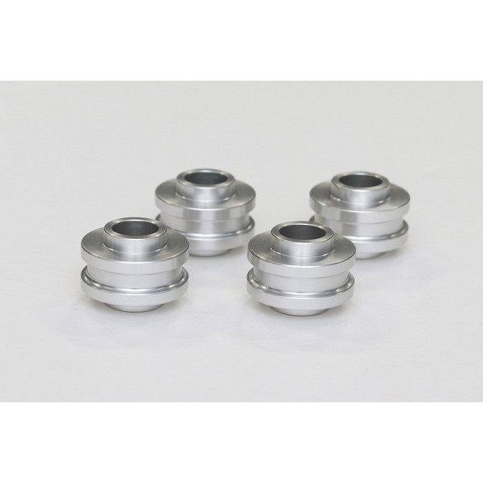 オフセットカラー 10.5mm 4個入 表凸/裏凸(シルバー)