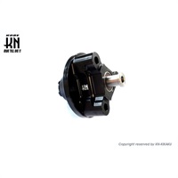 汎用 ディスク化フロントハブ【ZOOMER】ブラック