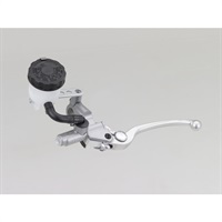 DAYTONA・NISSIN ブレーキマスターシリンダー 左側ブレーキ車専用 11mm ＜ホワイトタンク＞