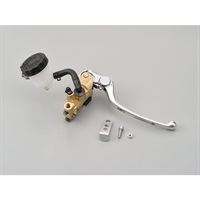 DAYTONA・NISSIN ラジアルブレーキマスターシリンダー 標準レバー 縦型Φ17 ＜ホワイトタンク＞