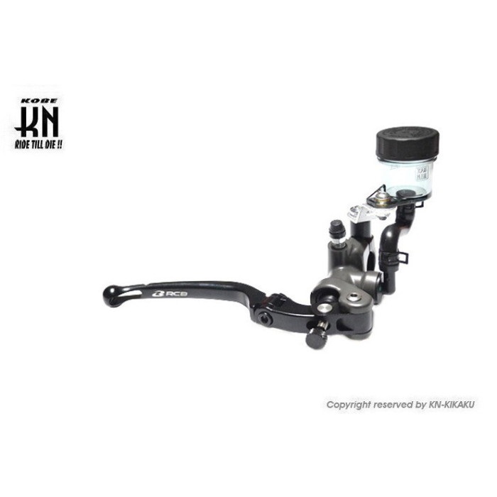 RCB 鍛造マスターシリンダー【S1】17mm【右】ブラック【ロングレバー